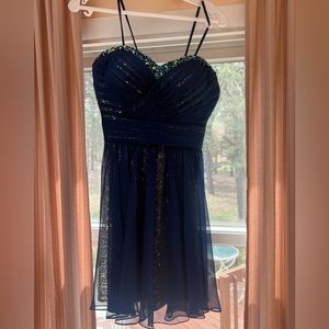 Beautiful La Femme formal/homecoming dress. Size 8, tailored to fit size 4-6.